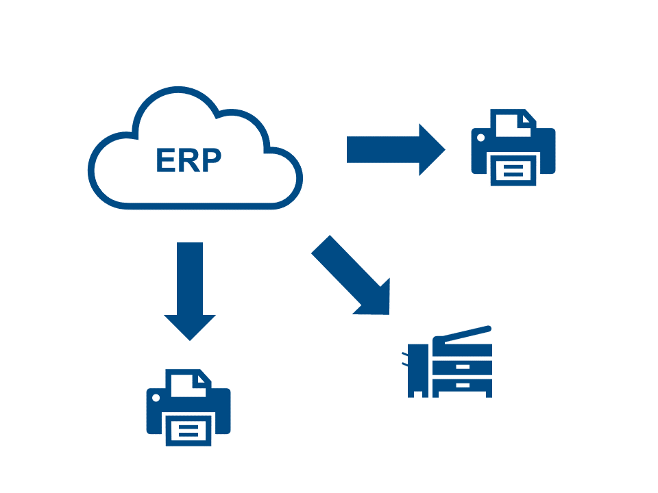 Cloud ERP To Printers